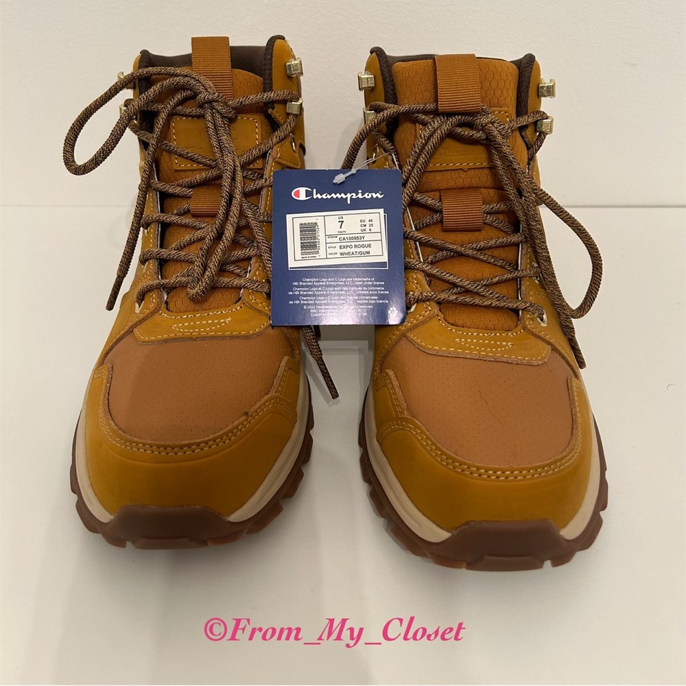 Champion Hiking Booth, Size 7Y, Color: Wheat / Gum